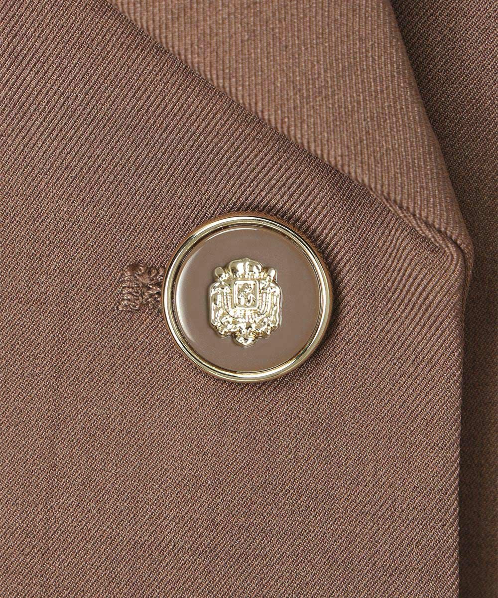 釦 (brown)