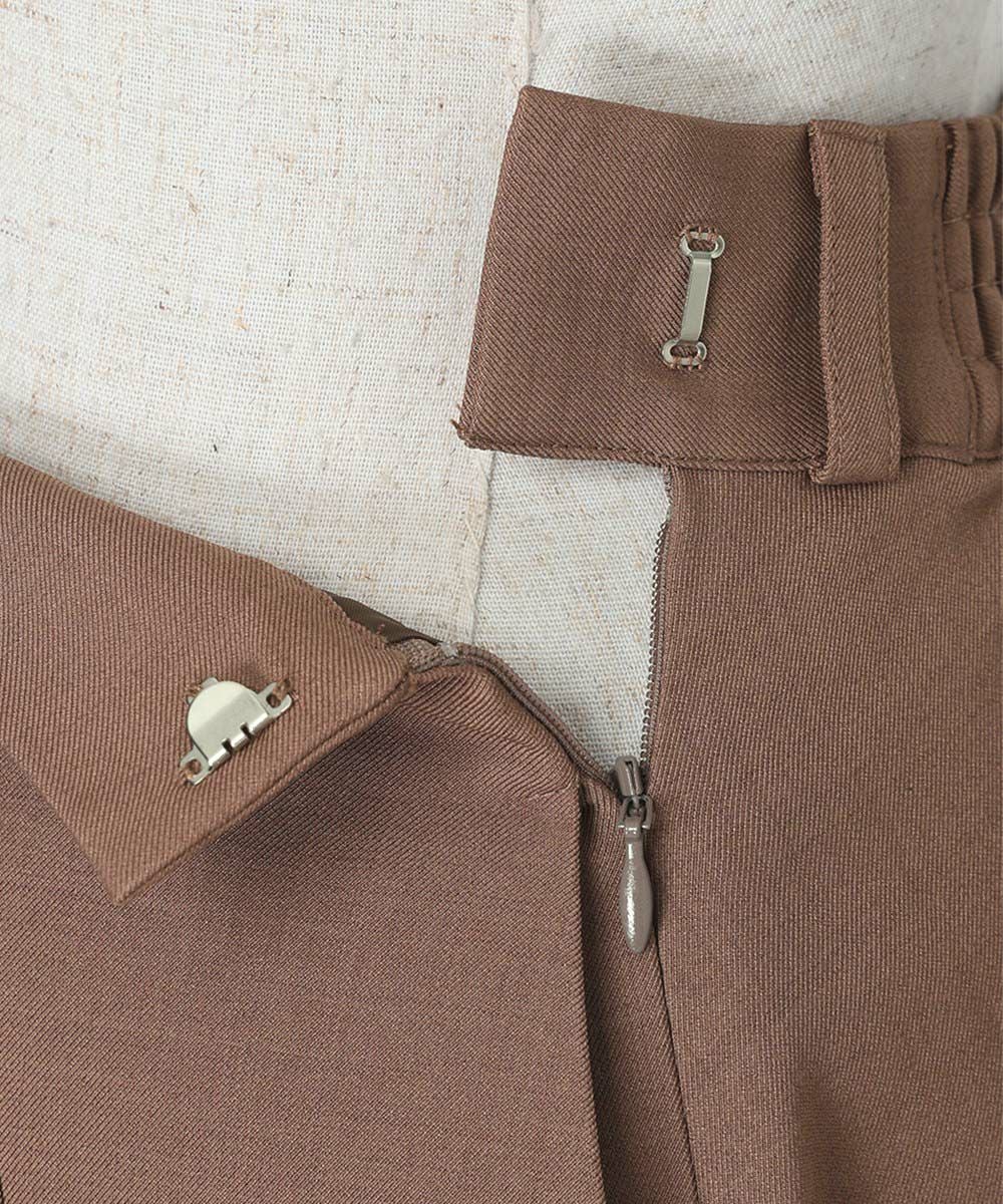 サイドファスナー (brown)