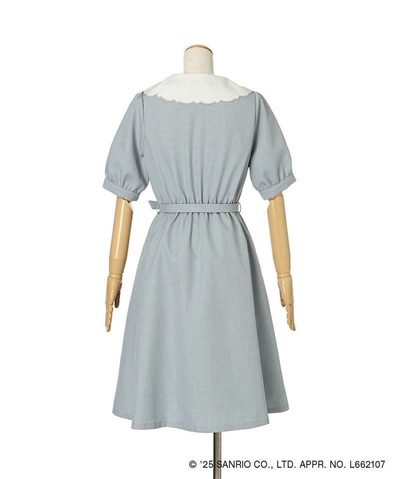 バック (blue gray)