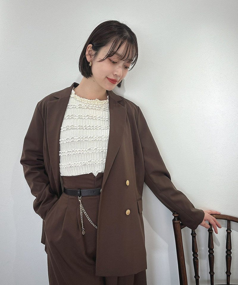 brown / 165cm / 着用サイズ：2
