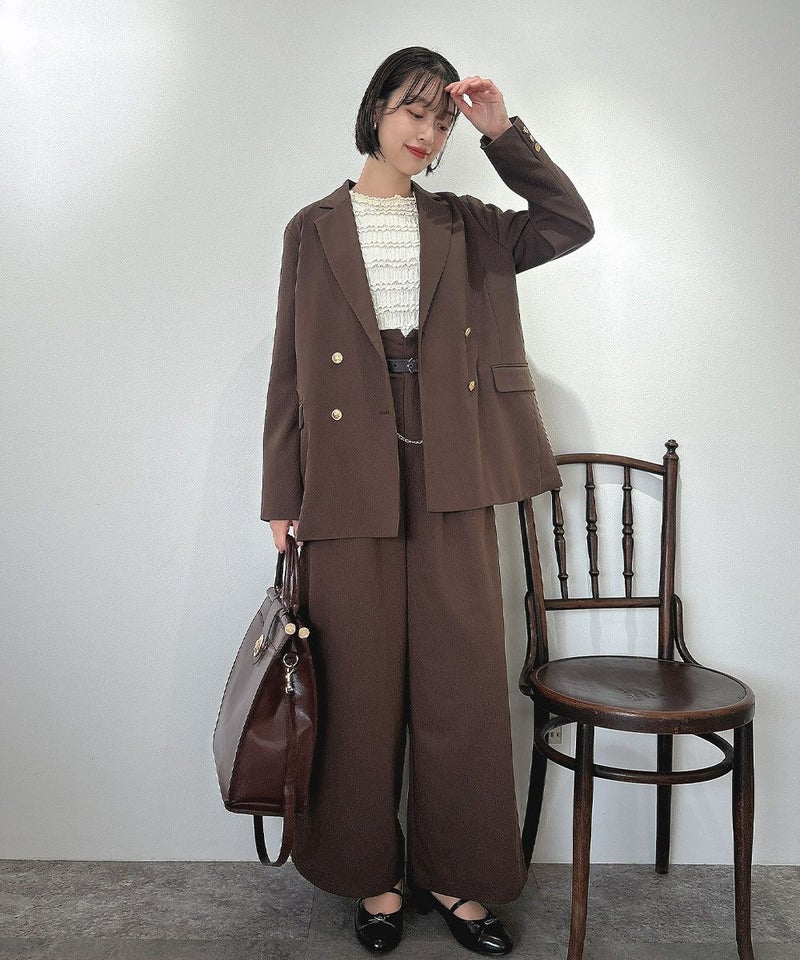 brown / 165cm / 着用サイズ：2
