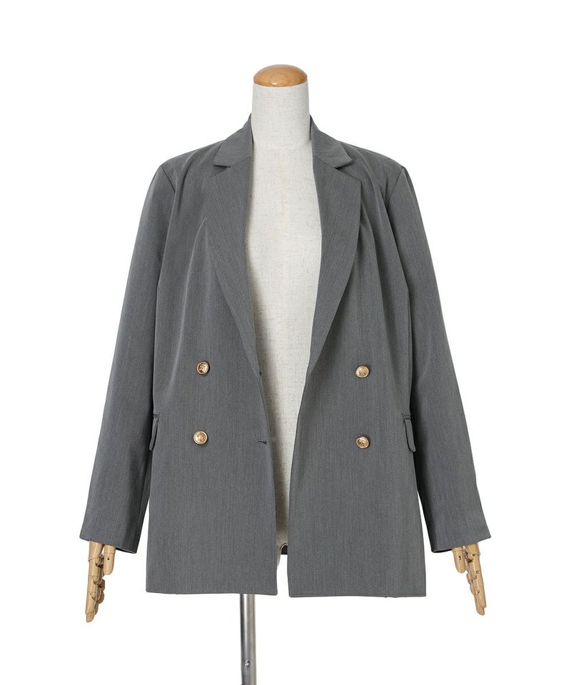 釦を外した状態 (gray)