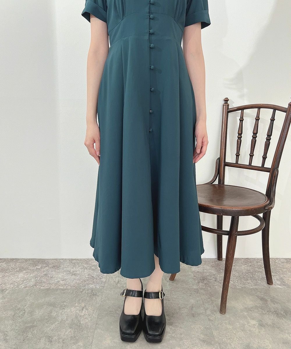 □ローズ刺繍衿ワンピース/an another angelus [55BE02h005] | F i.n.t