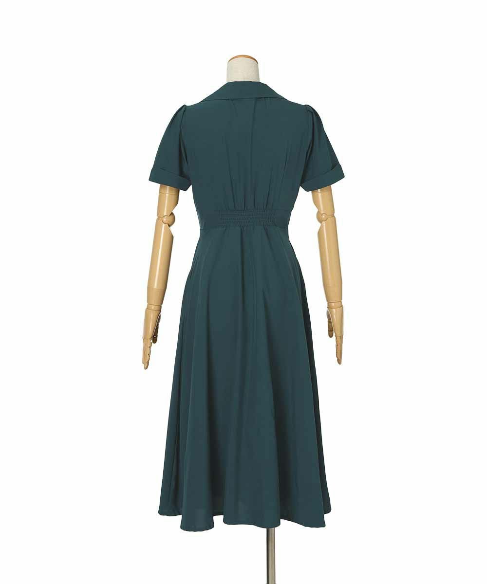 □ローズ刺繍衿ワンピース/an another angelus [55BE02h005] | F i.n.t
