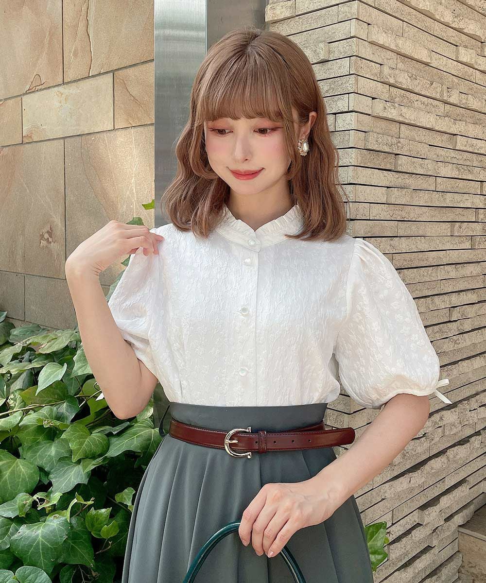 極美品✨定価13万 フォクシー フレンチカヌレドレス バックベルト 半袖 ひざ丈 フレンチベーシックベルト/F&A [00CB07a003] | F i.n.t公式通販サイト