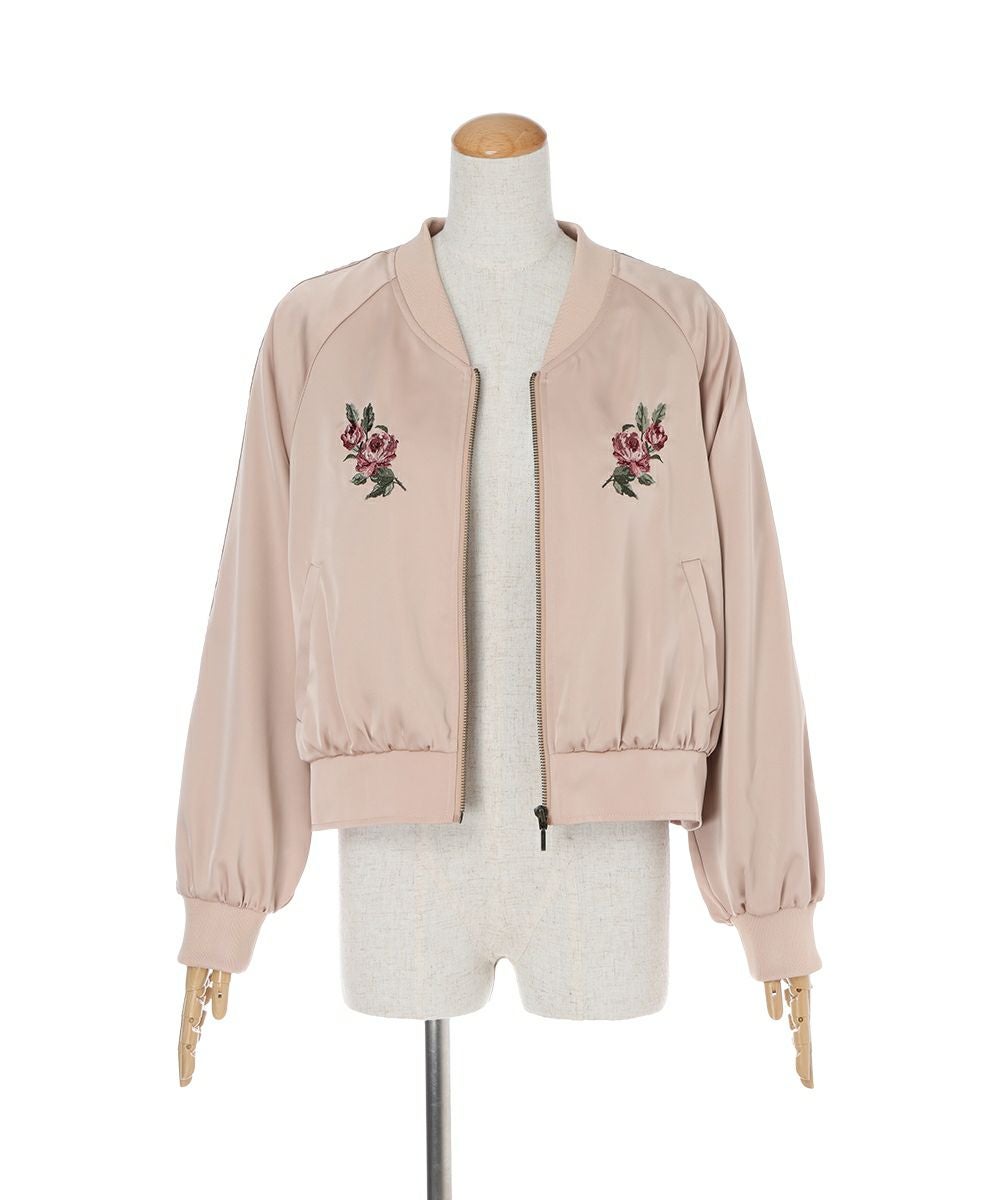 ファスナーを開いた状態 (pink beige)