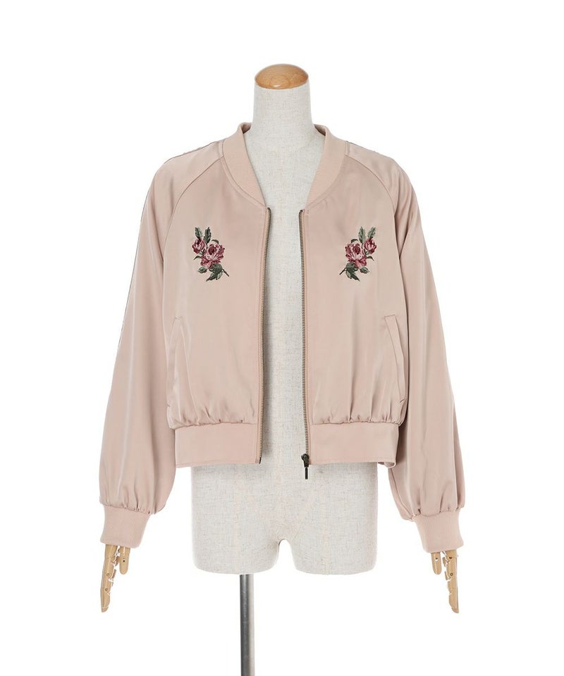 ファスナーを開いた状態 (pink beige)