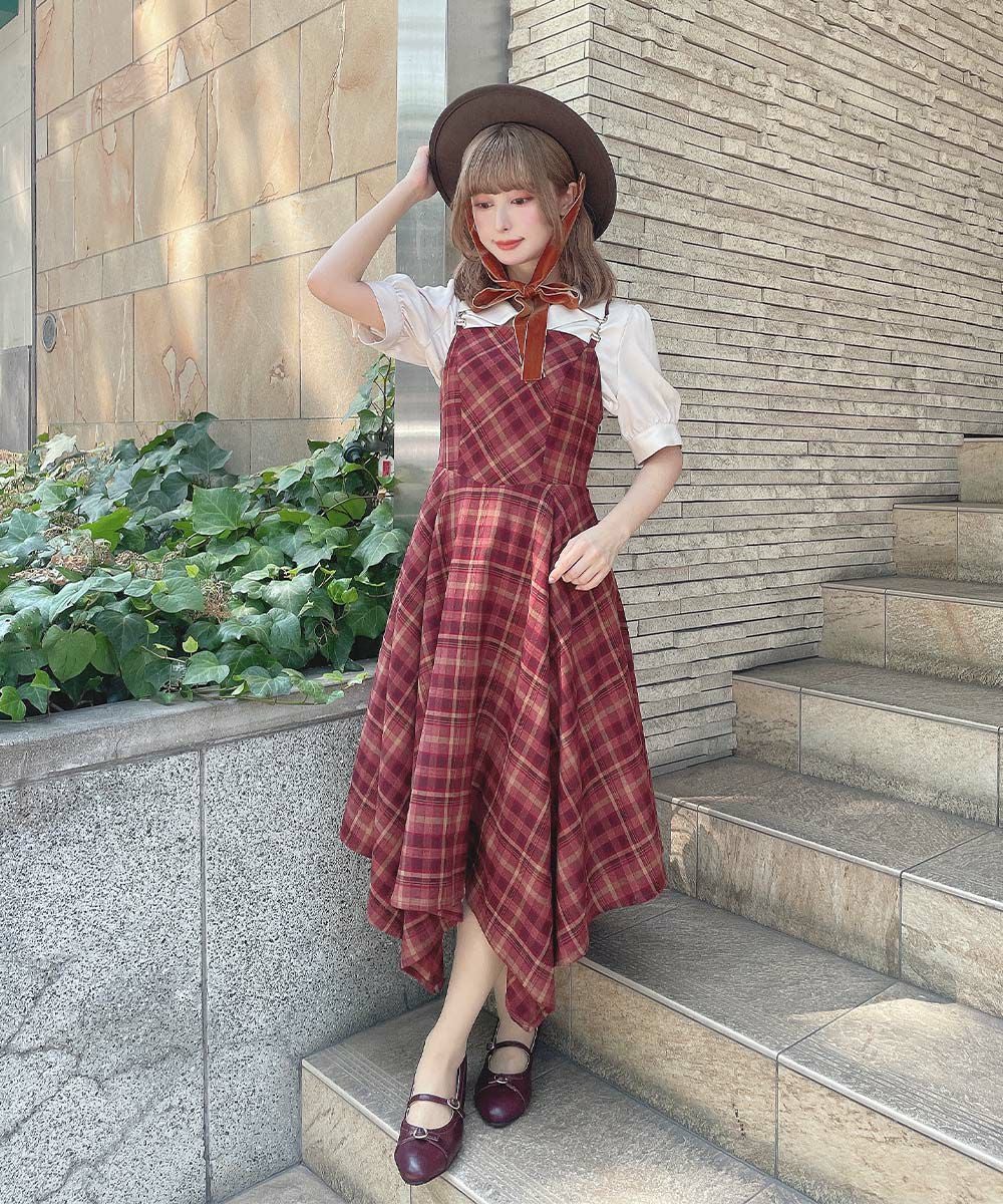 ロングベロアリボンキャノチェ/an another angelus [55BB01a001] | F