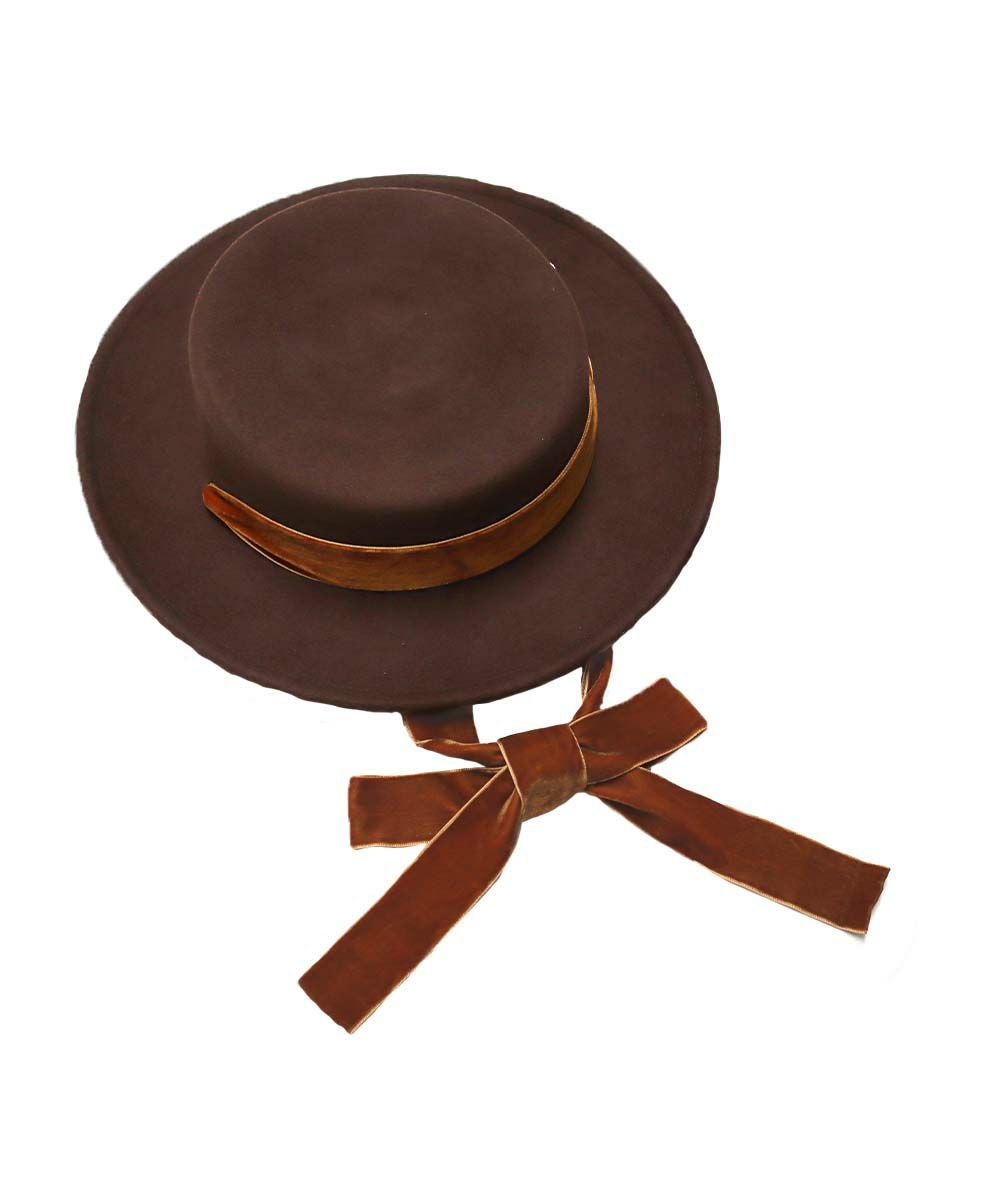 ロングベロアリボンキャノチェ/an another angelus [55BB01a001] | F