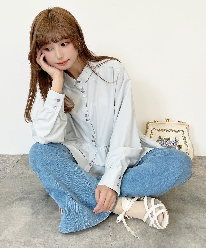 light blue / 152cm / 着用サイズ：1 