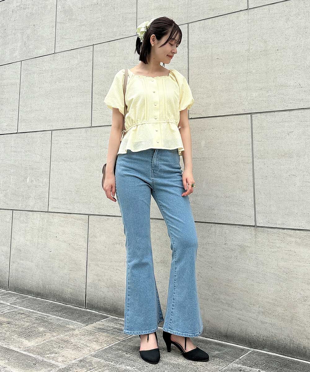 light blue / 165cm / 着用サイズ：2