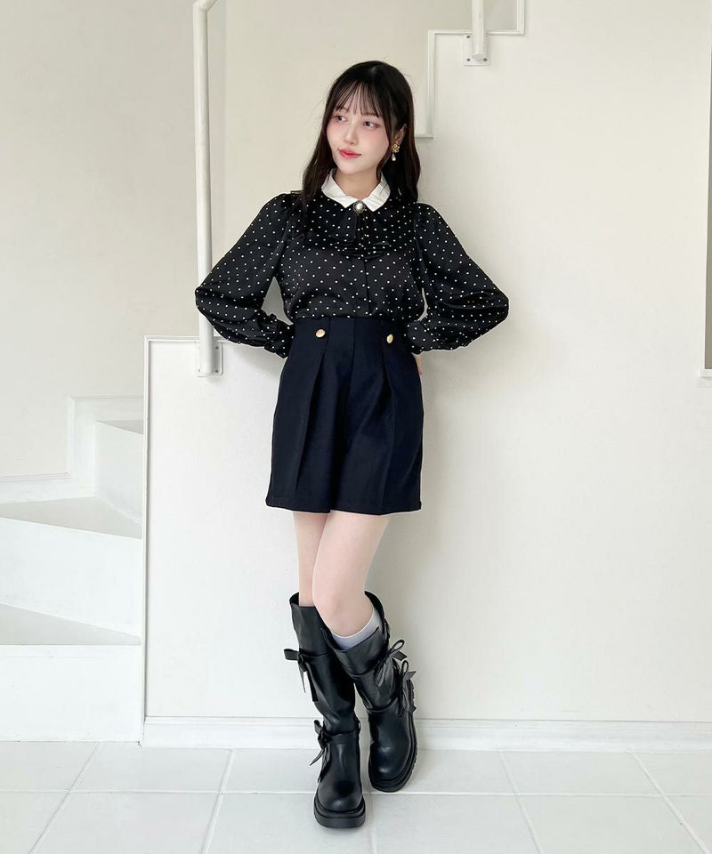 black×white / 157cm