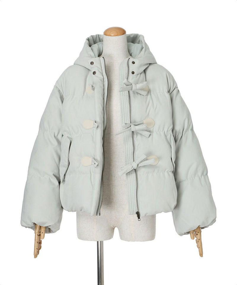 釦を外した状態 (mint gray)