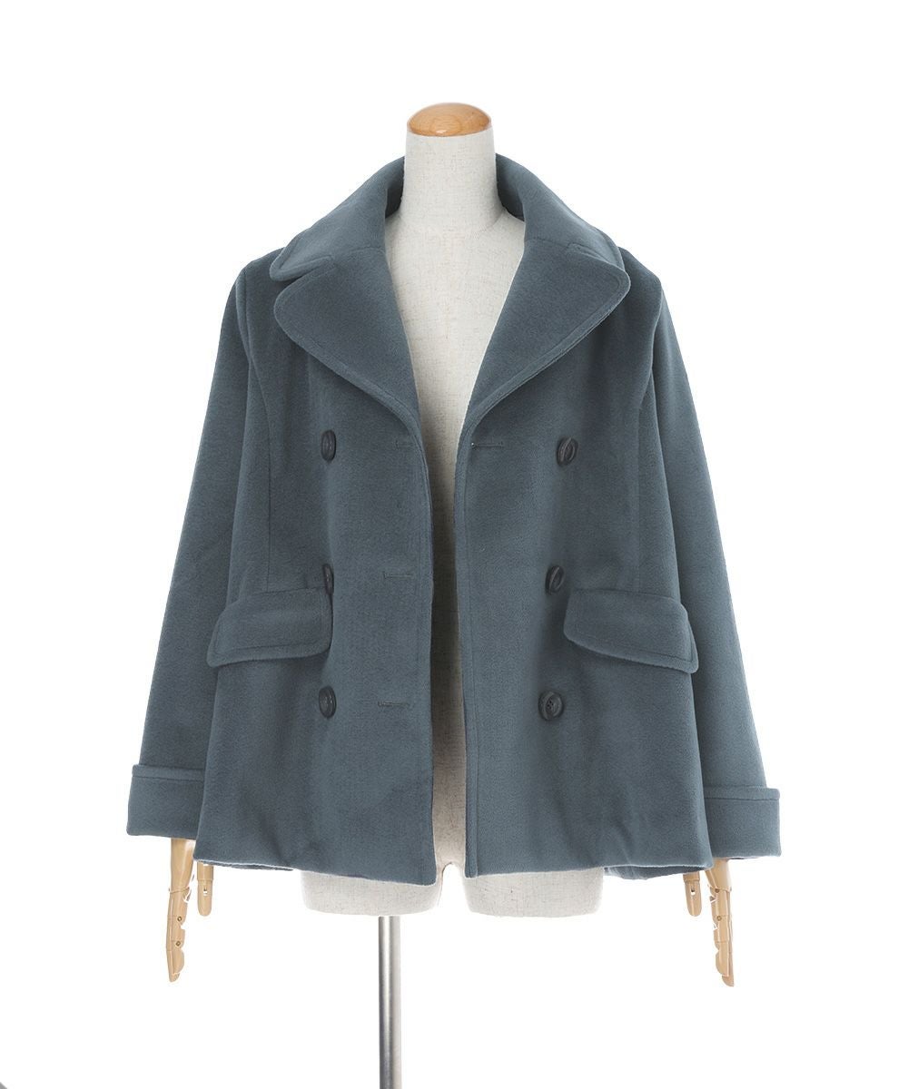 ダブル釦Aラインピーコート/F i.n.t [55AD03j006] | F i.n.t公式通販サイト