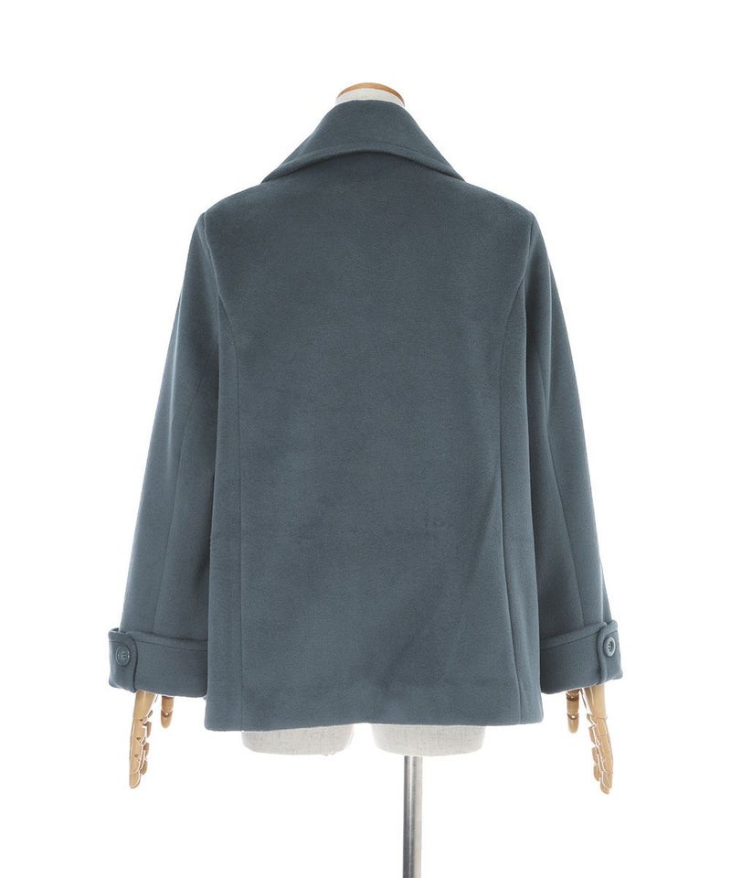 バック (blue gray)