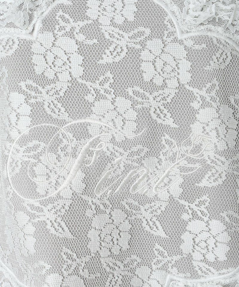 レース生地アップ (light gray)