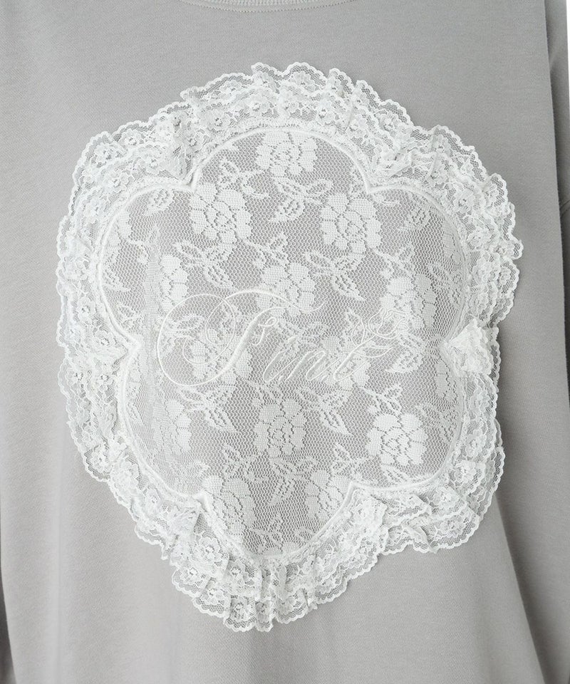 レースアップ (light gray)