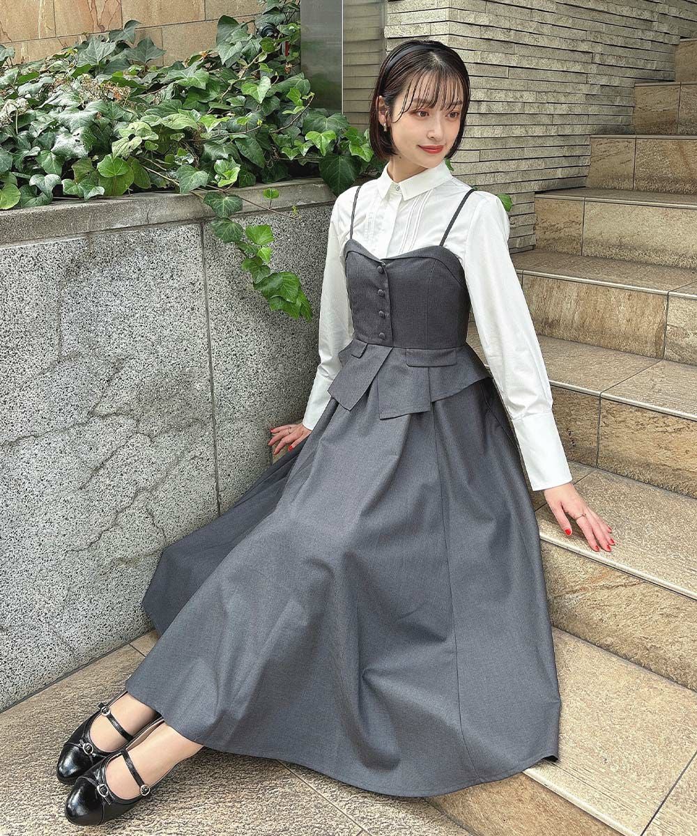 ビスチェコンビキャミワンピース/an another angelus [55BE04f008] | F