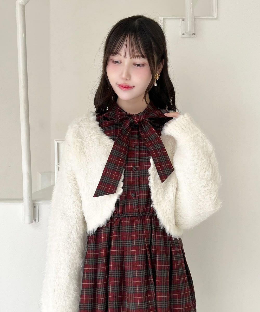 ivory / 157cm / リボンを外した状態