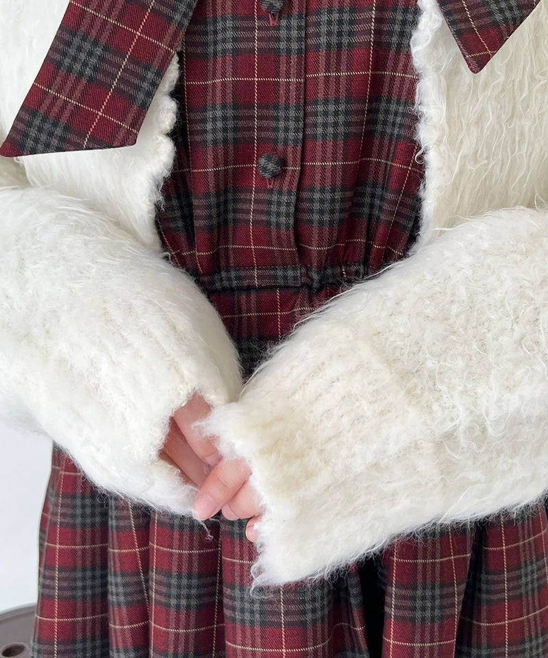 ivory / 157cm / リボンを外した状態