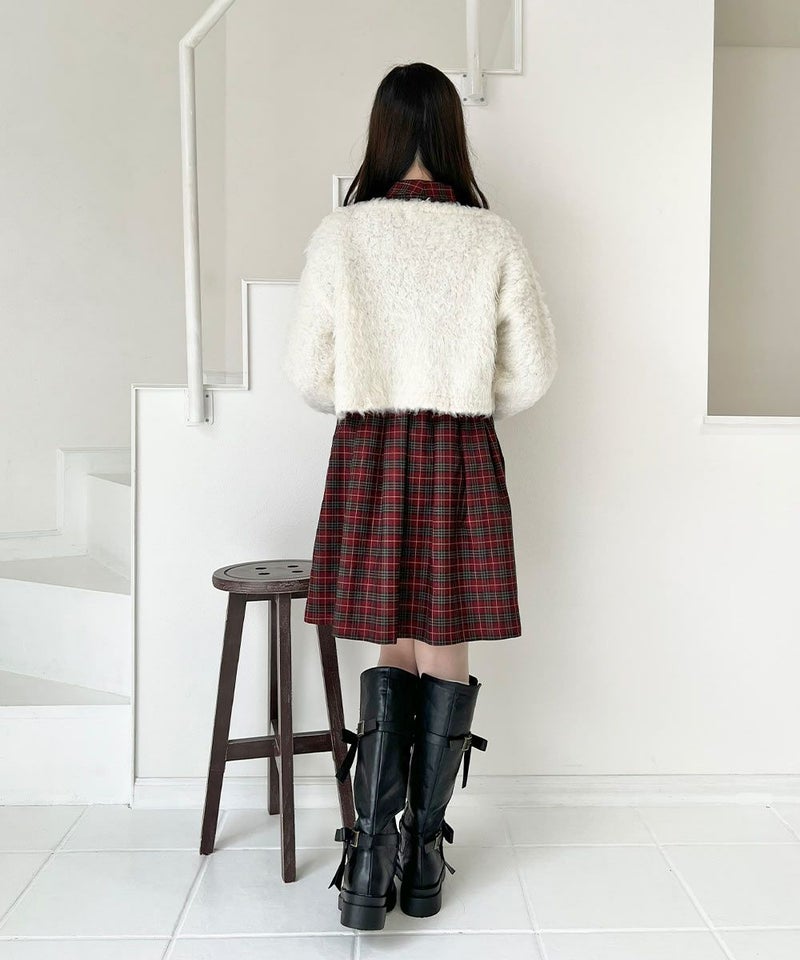 ivory / 157cm / リボンを外した状態