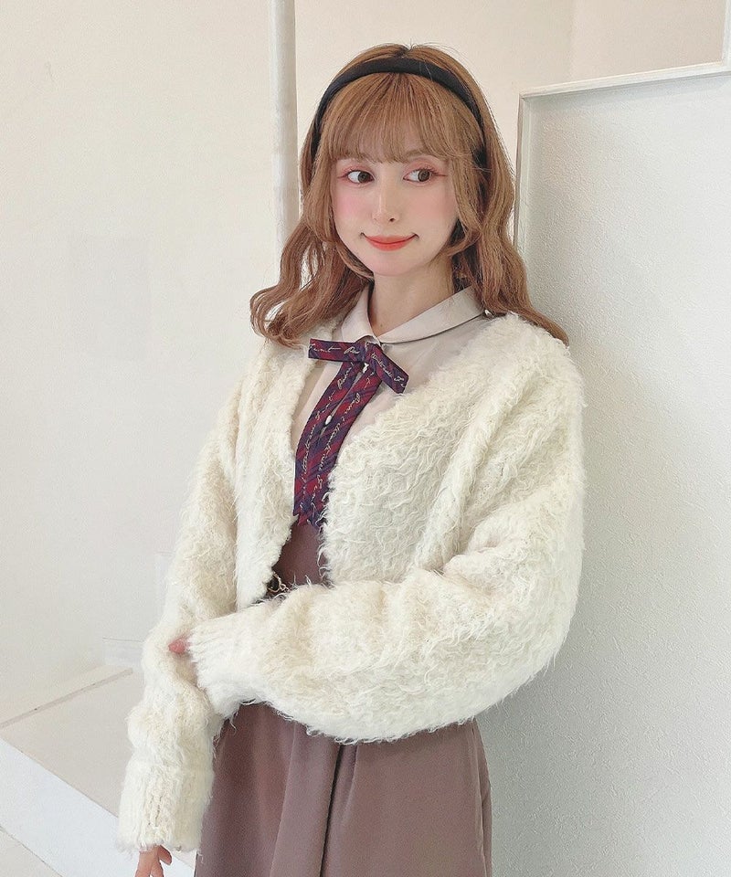 ivory / 152cm / リボンを外した状態