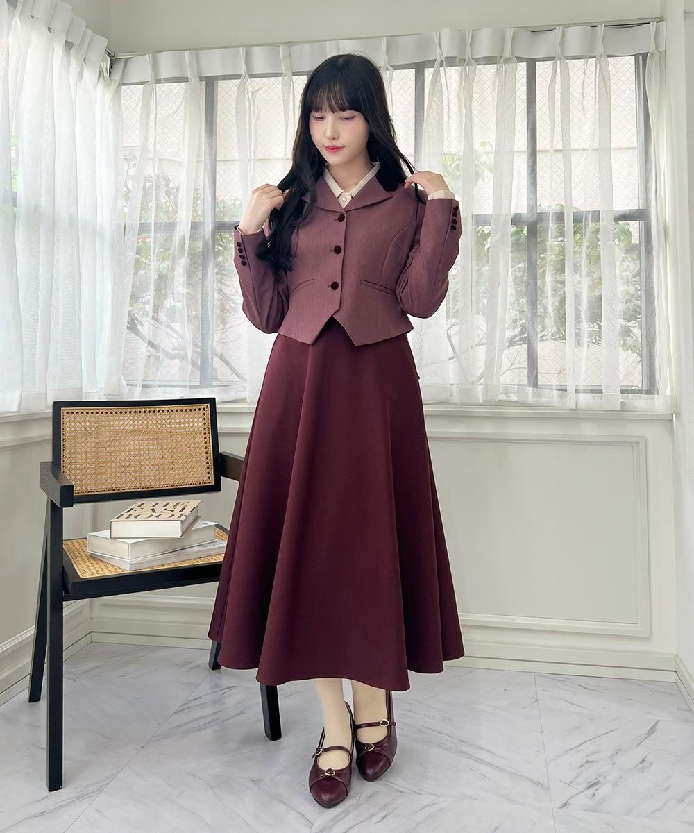 wine red / 157cm