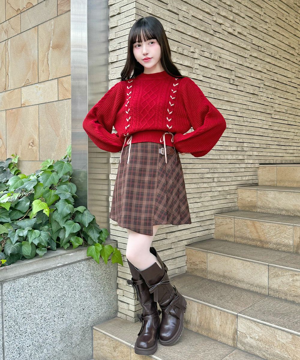 red / 157cm