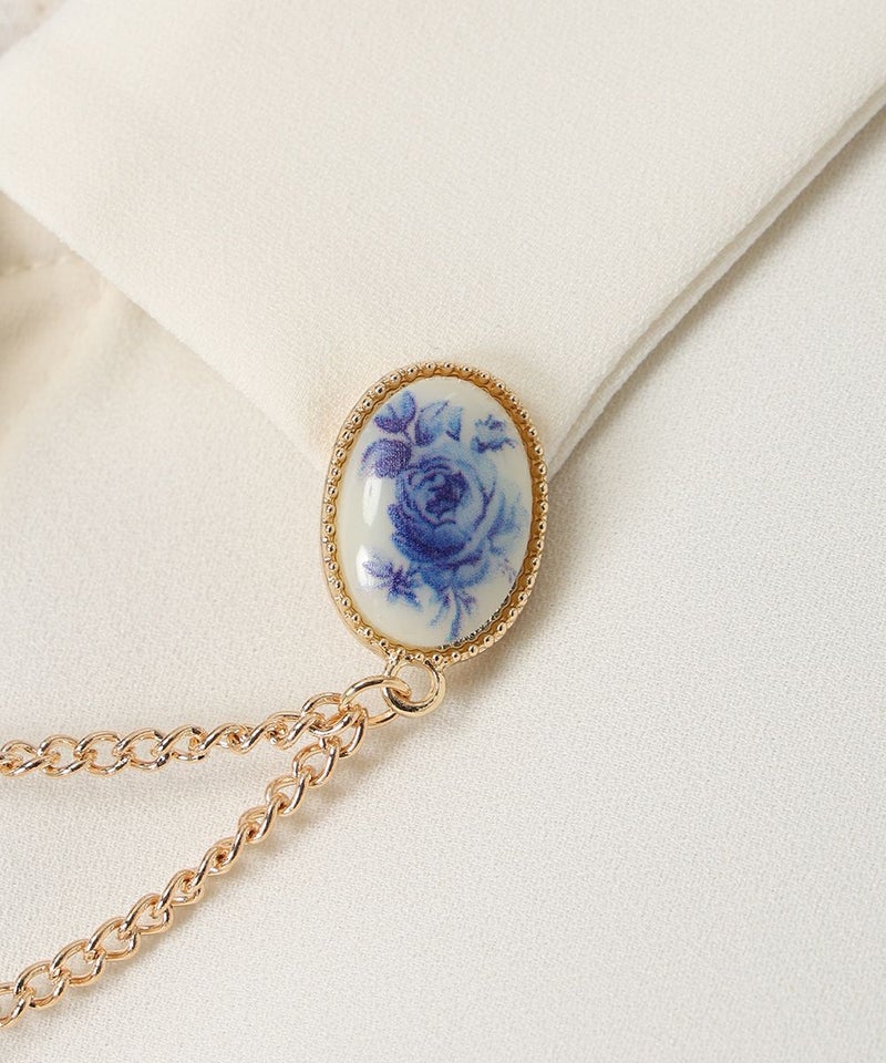 ブローチ (off white)