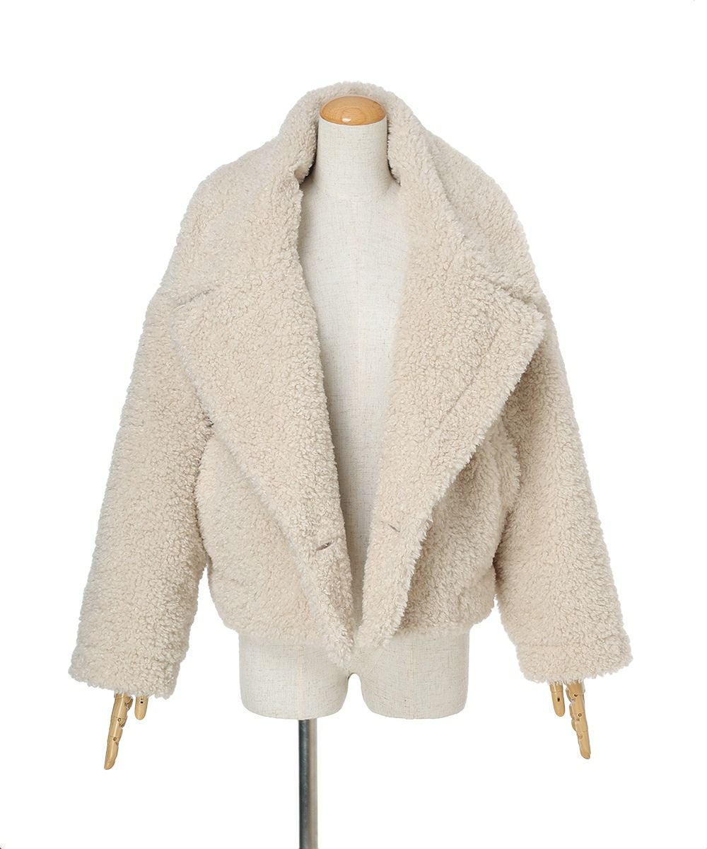 2WAY】ビッグカラーボアコート/F&A [55CD03j001] | F i.n.t公式通販サイト