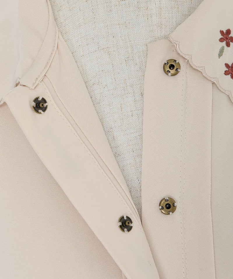 スナップ釦 (light beige)