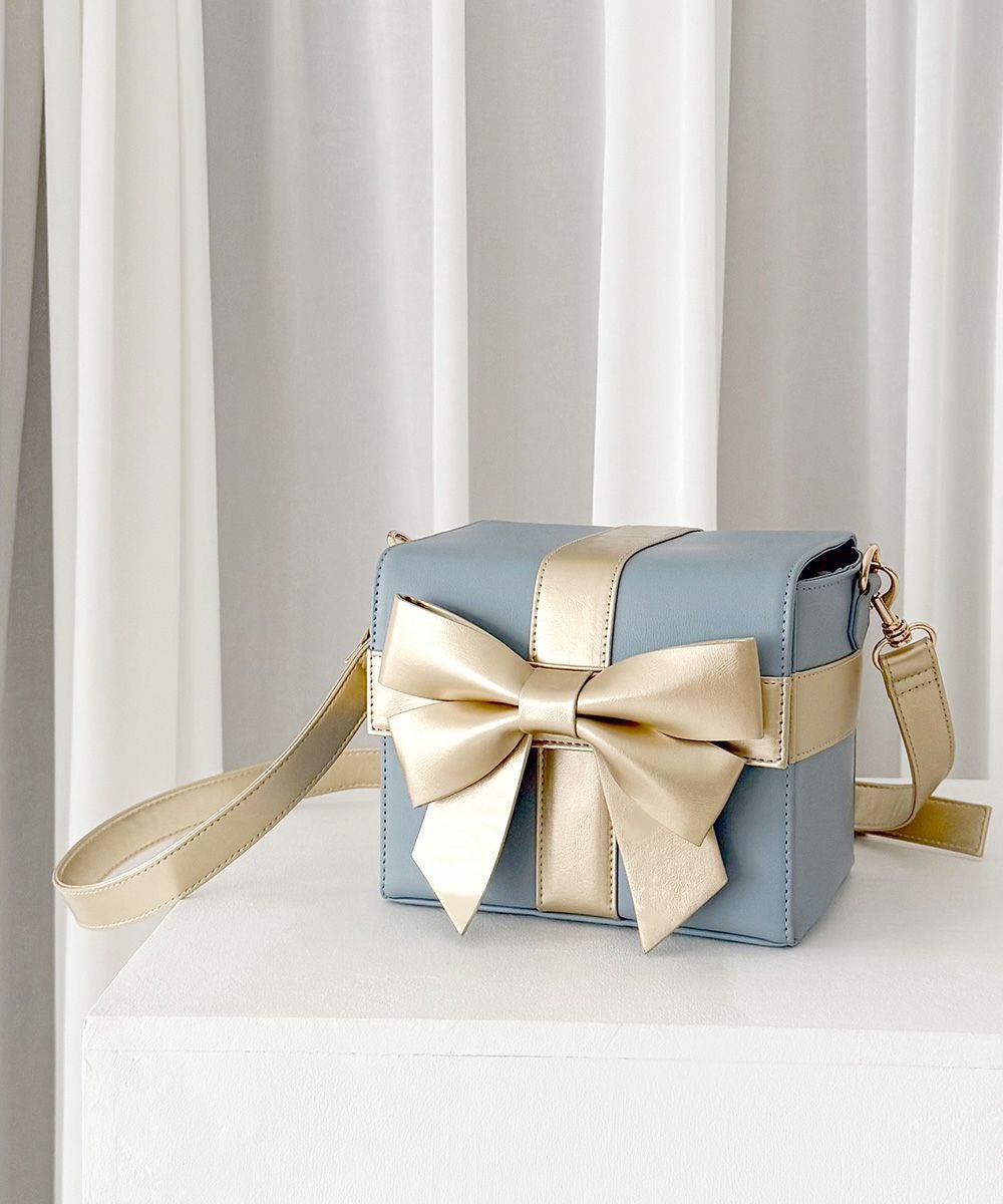 多重リボンプレゼントBOXバッグ/F i.n.t [56AC04a004] | F i.n.t公式