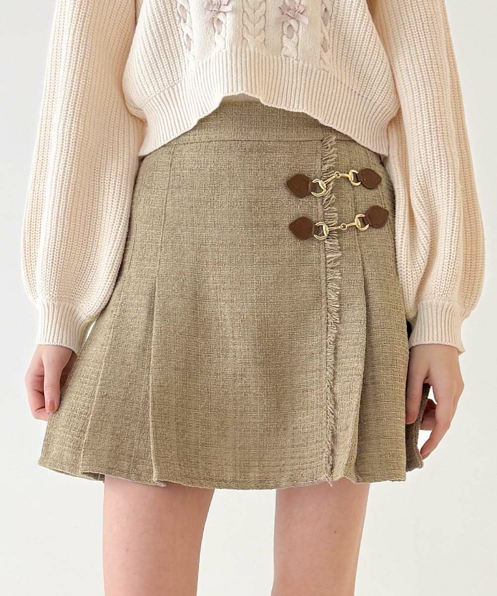 ビット使いキルトツイードスカート/F i.n.t [56AG02k007] | F i.n.t