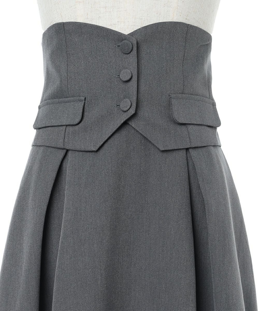 ジレコルセット2WAYフレアースカート/an another angelus [56BG03p011