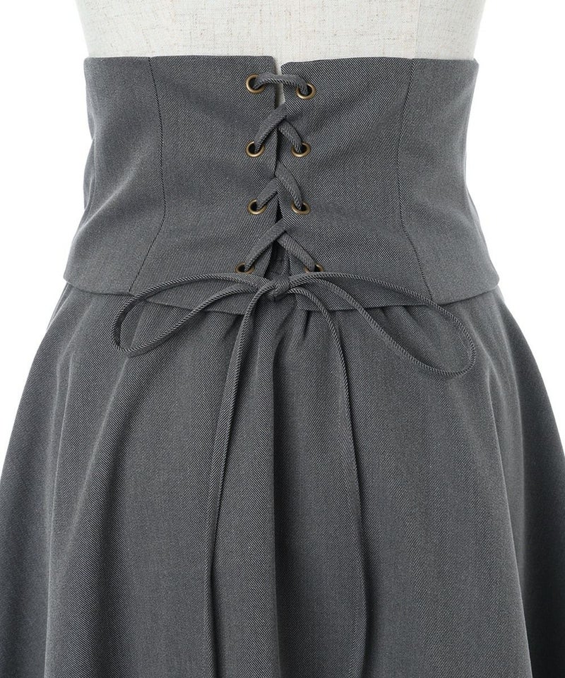 レースアップ (gray)