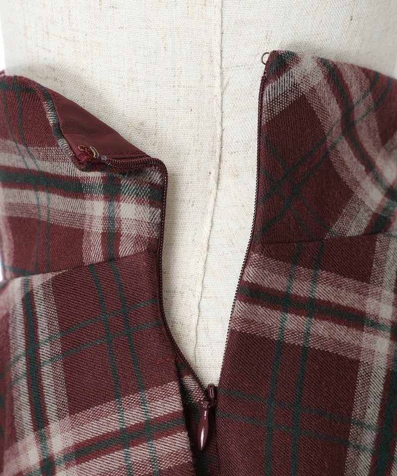 サイドファスナー （bordeaux）