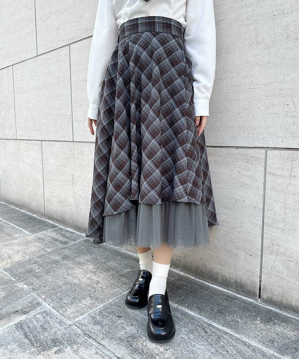 light blue×gray / 152cm