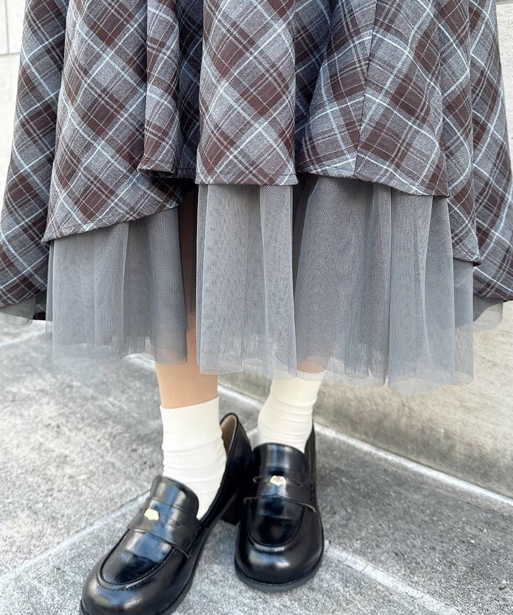 light blue×gray / 152cm