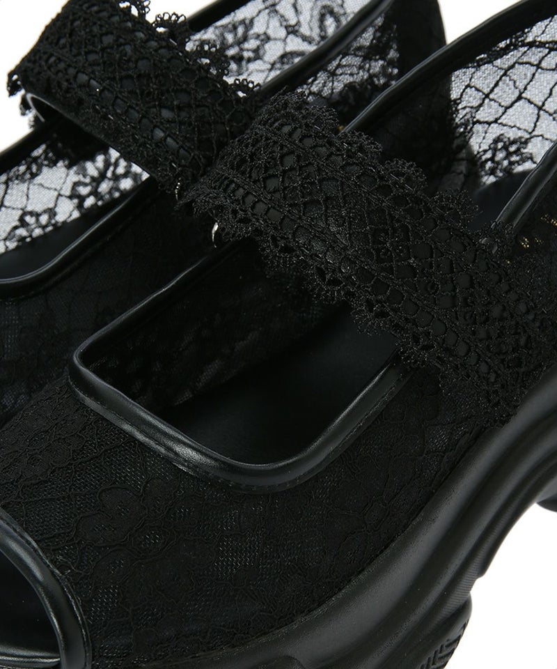 レース (black)