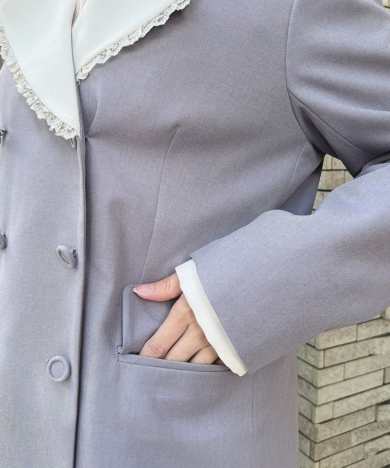 lavender gray / 152cm