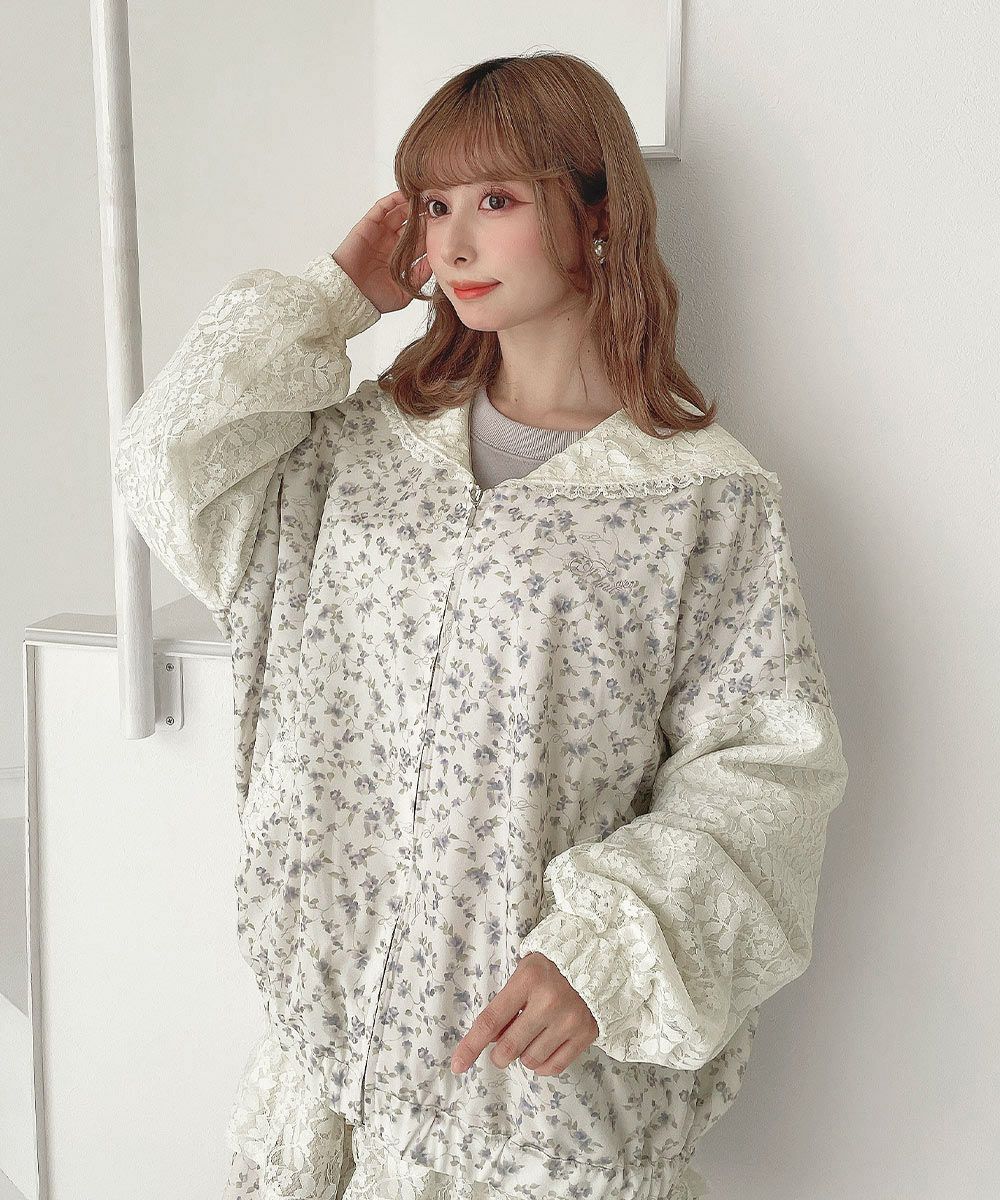 レースセーラー衿ブルゾン/F i.n.t [57AD02j002] | F i.n.t公式通販サイト