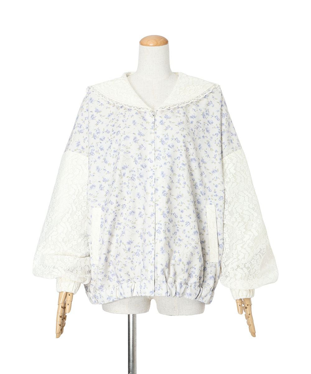 レースセーラー衿ブルゾン/F i.n.t [57AD02j002] | F i.n.t公式通販サイト