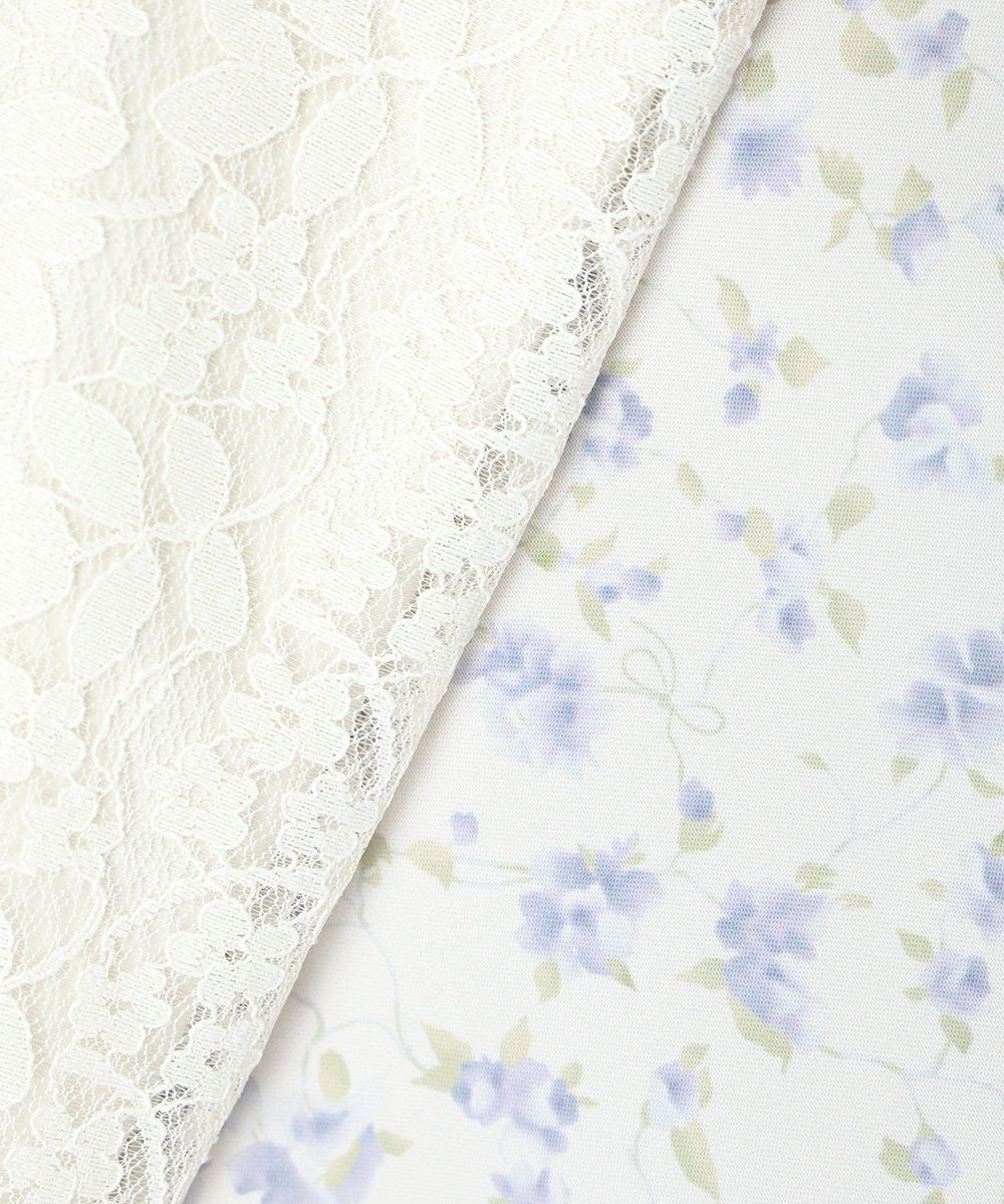 生地アップ (ivory×purple)