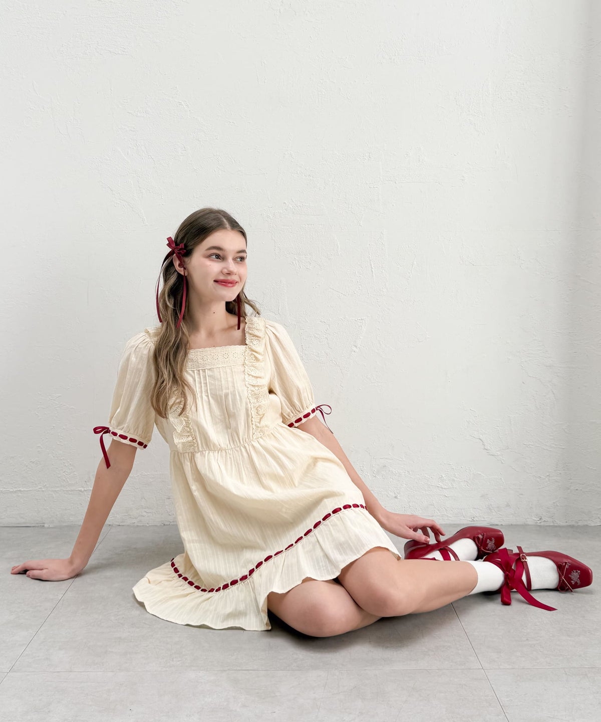 light beige / 172cm
