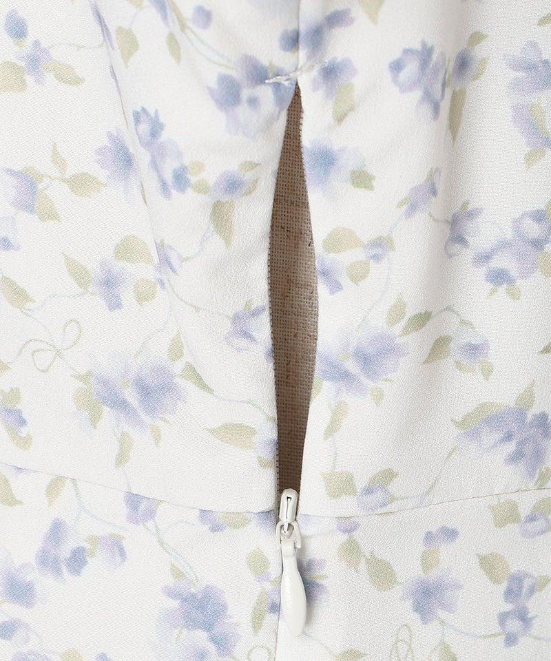 サイドファスナー (ivory×purple)