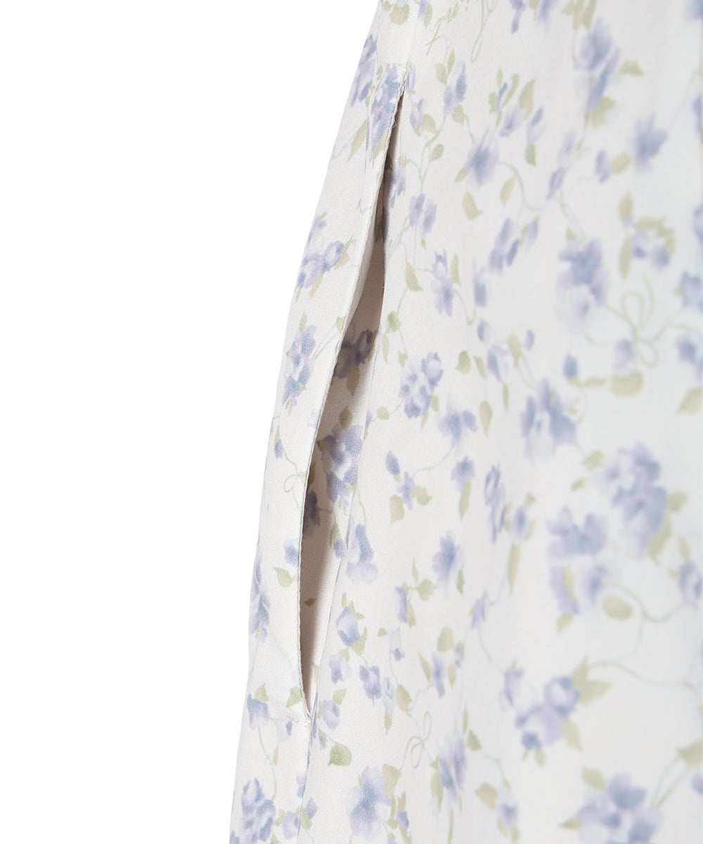 ポケット (ivory×purple)