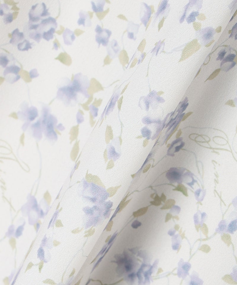 生地アップ (ivory×purple)