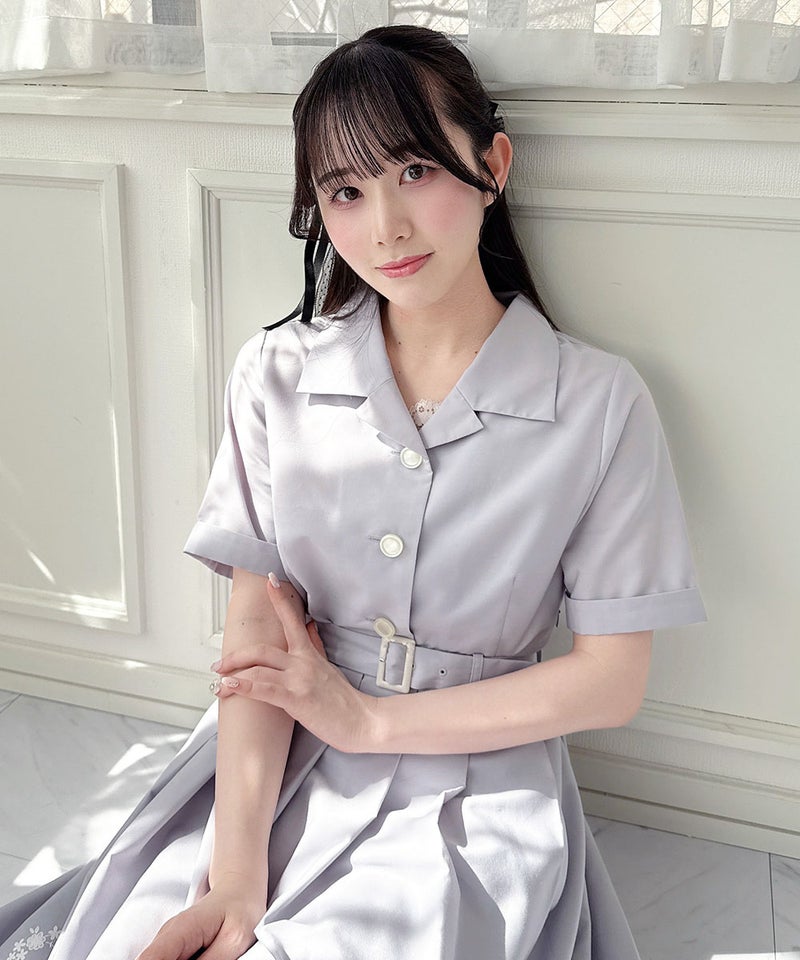 【WEB限定色】lavender gray / 158cm