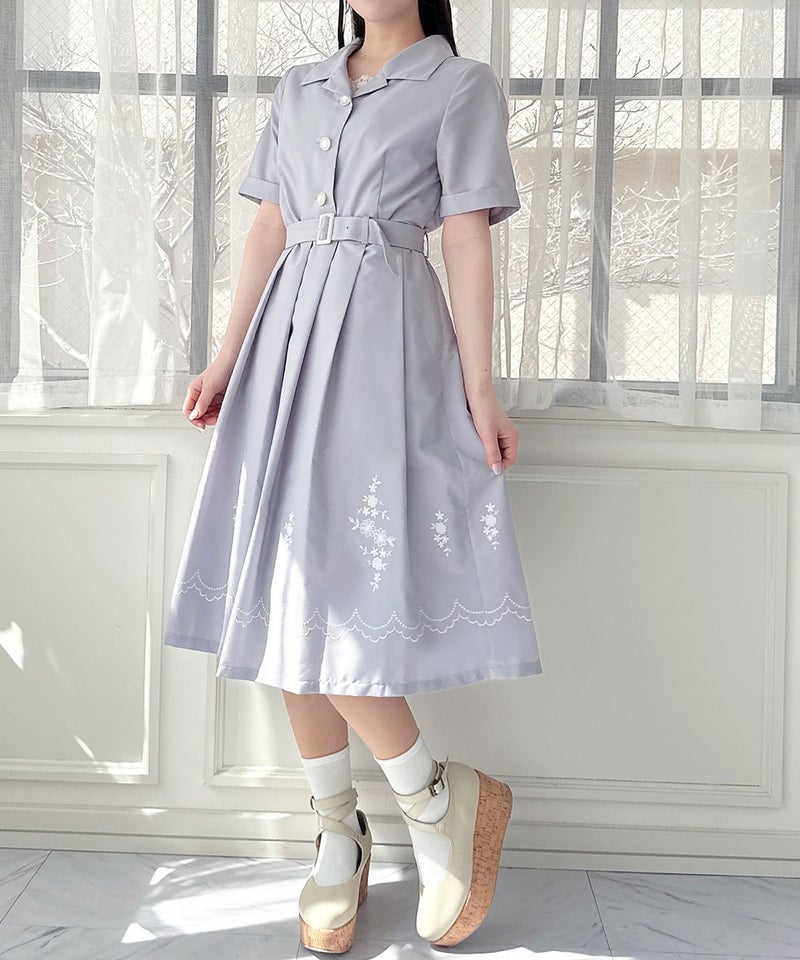 【WEB限定色】lavender gray / 154cm