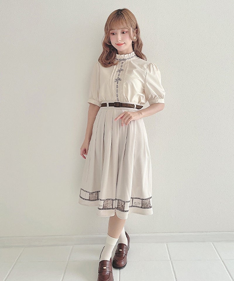 light beige / 152cm